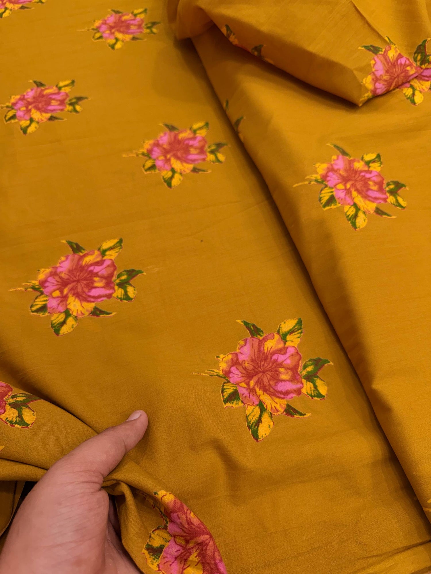 Most Premium Pure Modal Cotton Printed FABRIC (Big WIDTH!!)