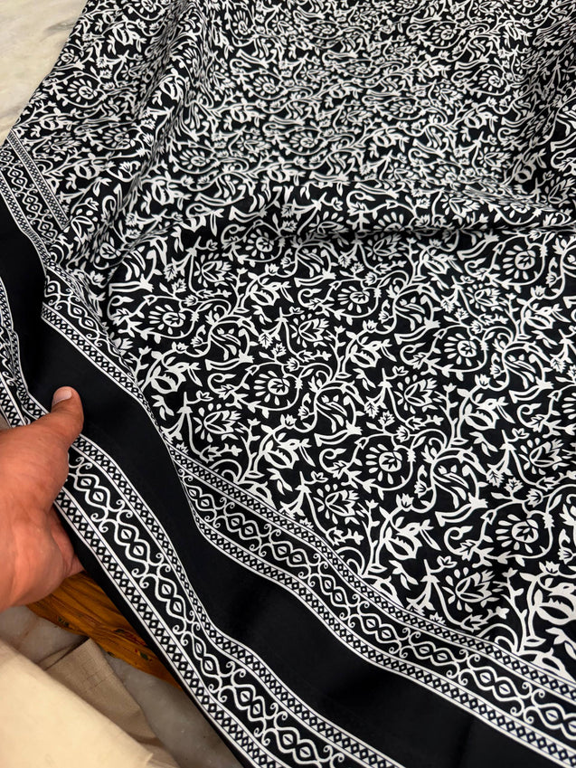 Most Premium Pure Modal Cotton Printed FABRIC (Big WIDTH!!)