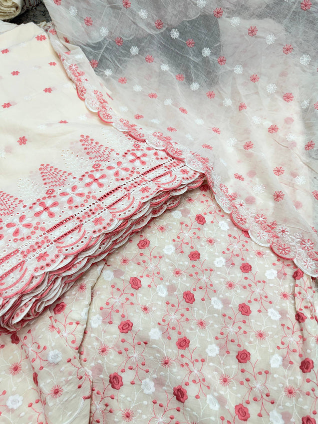 Most Premium Cotton Suit Collection (Complete Suit With Dupatta)