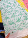 Most Premium Pure Hakuba Chikankari Cotton Fabric