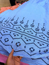 Most Premium Pure Hakuba Chikankari Cotton Fabric (Big WIDTH!!)