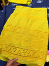 Most Premium Pure Hakuba Chikankari Cotton Fabric (Big WIDTH!!)