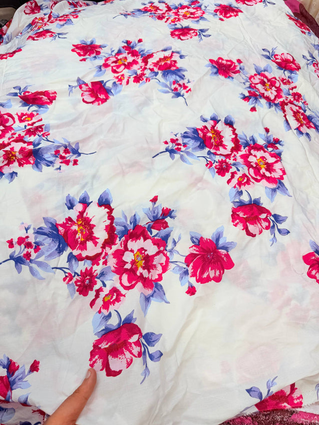 Most Premium Pure Modal FABRIC PRINTED (Big WIDTH!!)