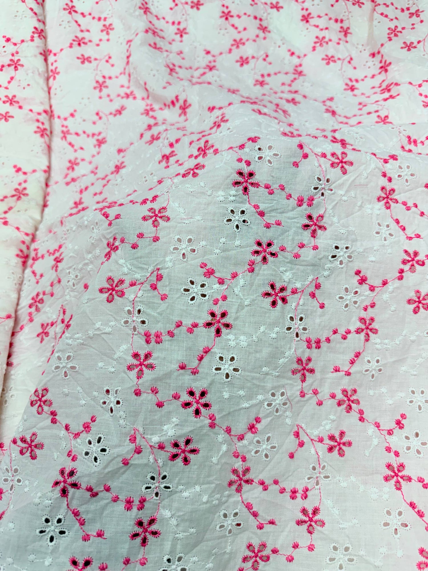 Premium Pure Cotton Hakuba Chikankari FABRIC