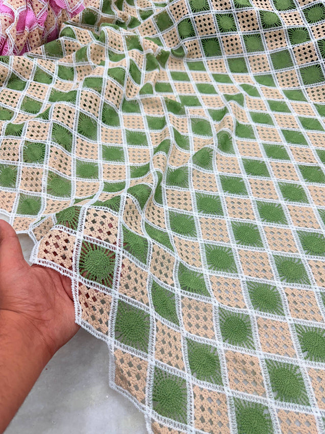 Most Premium Pure Imported Crosia FABRIC (Big WIDTH!!)