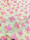 Most Premium Pure Cotton Hakuba Chikankari Printed Fabric (Big WIDTH!!)