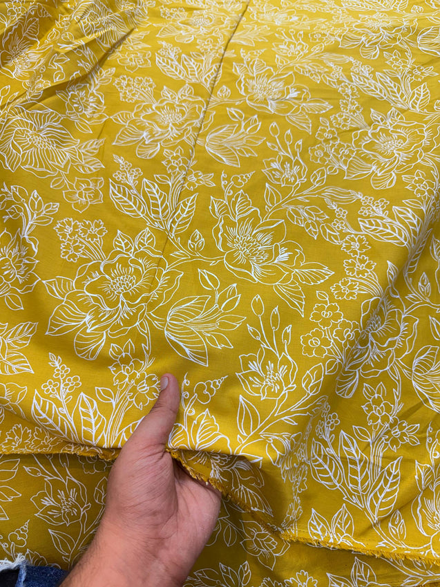 Most Premium Pure Cotton Khaddi PRINTED FABRIC (Big WIDTH!!)