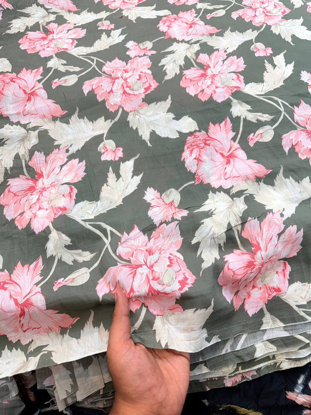 Most Premium Pure Modal Muslin Cotton FABRIC PRINTED