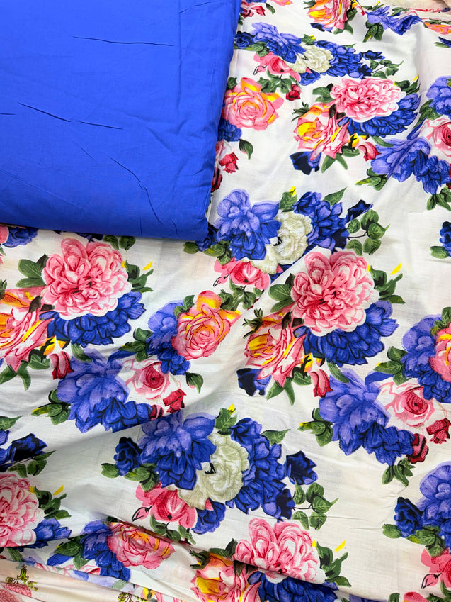 Premium BRANDED Pure Cotton PRINTED Suits (Top & Bottom)