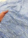 Most Premium Pure Cotton Chikankari Printed Fabric (Big WIDTH!!)