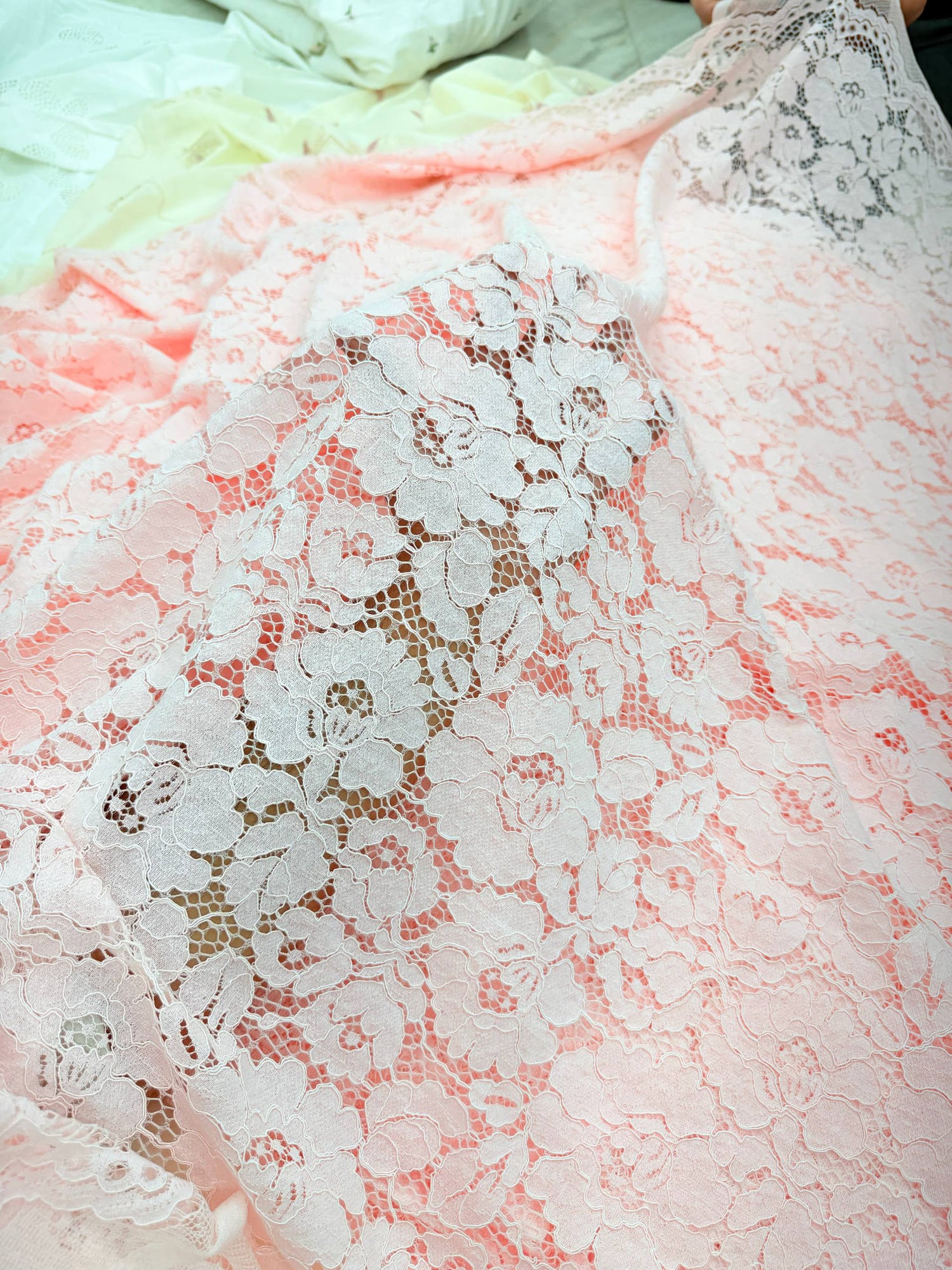 Most Premium Pure Imported Crosia FABRIC (Big WIDTH!!)