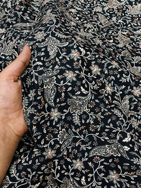 Most Premium Pure Modal Cotton PRINTED Fabric (Big WIDTH!!)