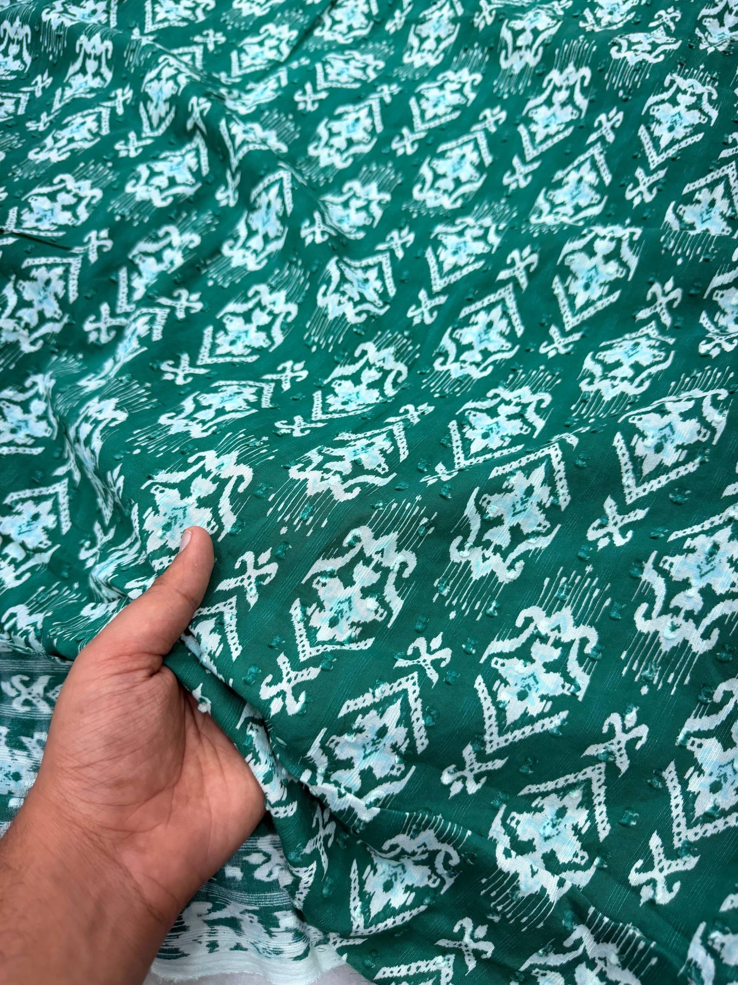 Most Premium BRANDED Pure Dobby Cotton PRINTED FABRIC (Big WIDTH!!)