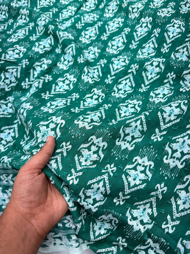 Most Premium BRANDED Pure Dobby Cotton PRINTED FABRIC (Big WIDTH!!)