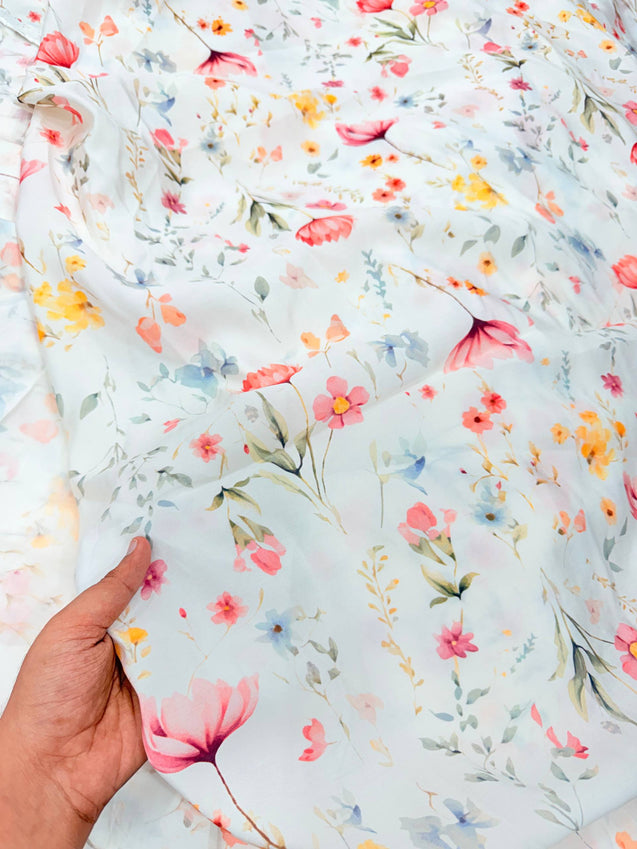 Most Premium Pure Cotton Dobby  FABRIC PRINTED (Big WIDTH!!)