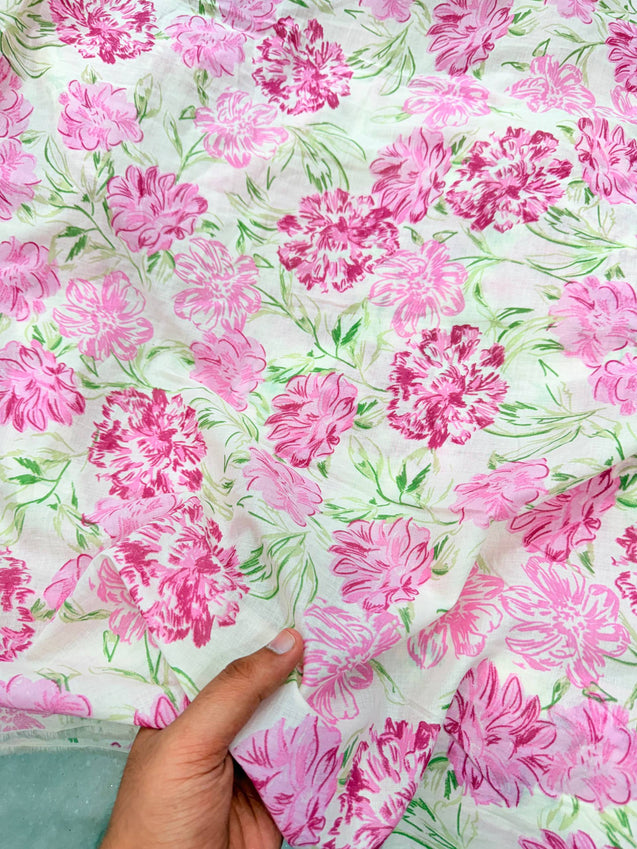 Most Premium Pure Modal Cotton FABRIC PRINTED (Big WIDTH!!)