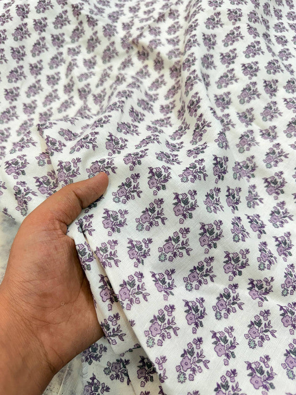 Most Premium Pure Double Cloth Cotton PRINTED FABRIC (Big WIDTH!!)