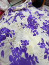 Most Premium Pure Hakuba Chikankari Cotton Fabric (Big WIDTH!!)