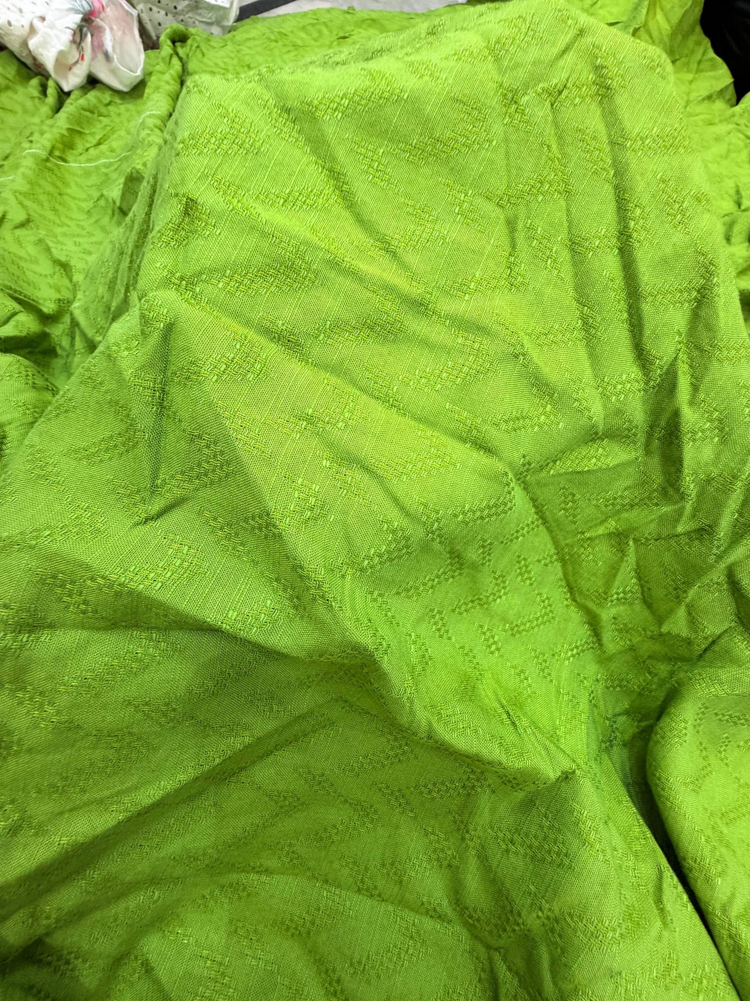Most Premium Pure Cotton Dobby Fabric (Big WIDTH!!)