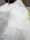 Most Premium Pure Hakuba Chikankari Cotton Fabric (Big WIDTH!!)