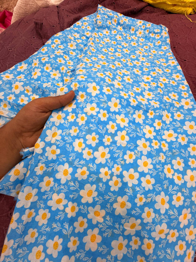 Most Premium Pure Cotton Printed Fabric (Big WIDTH!!)