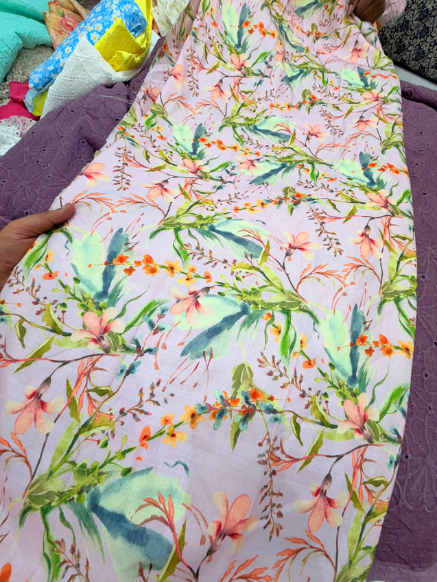 Most Premium Pure Cotton Printed Fabric (Big WIDTH!!)