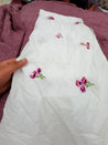Most Premium Pure Hakuba Chikankari Cotton Fabric (Big WIDTH!!)