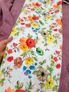 Most Premium Pure Hakuba Chikankari Cotton Fabric (Big WIDTH!!)