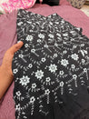 Most Premium Pure Hakuba Chikankari Cotton Fabric (Big WIDTH!!)