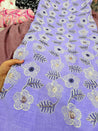 Most Premium Pure Hakuba Chikankari Cotton Fabric (Big WIDTH!!)