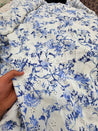 Most Premium Pure Hakuba Chikankari Cotton Fabric (Big WIDTH!!)