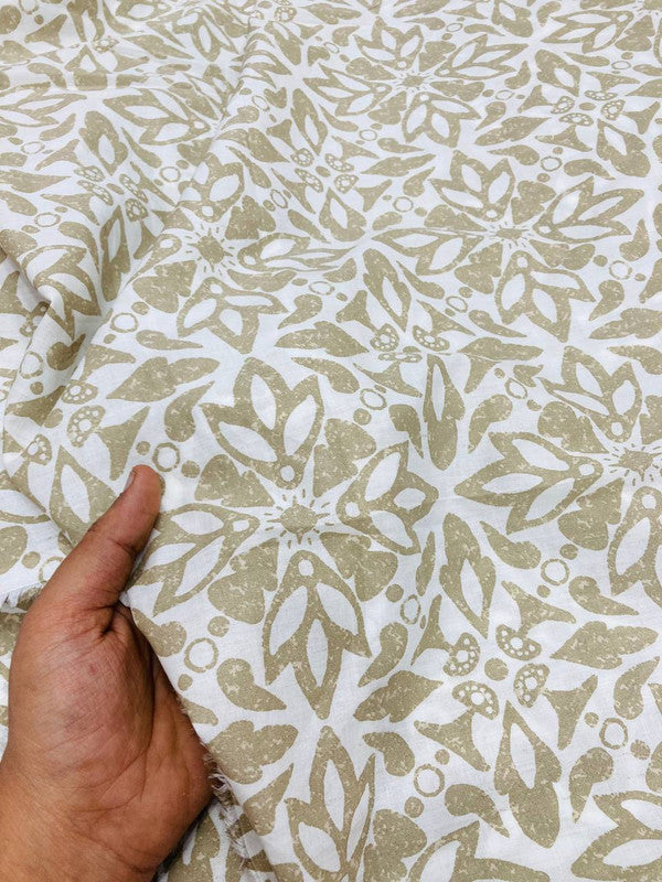 Most Premium BRANDED Pure Modal Cotton PRINTED FABRIC (Big WIDTH!!)