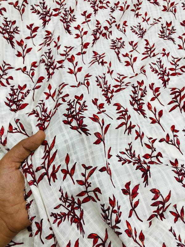 Most Premium BRANDED Pure Dobby Cotton PRINTED FABRIC (Big WIDTH!!)