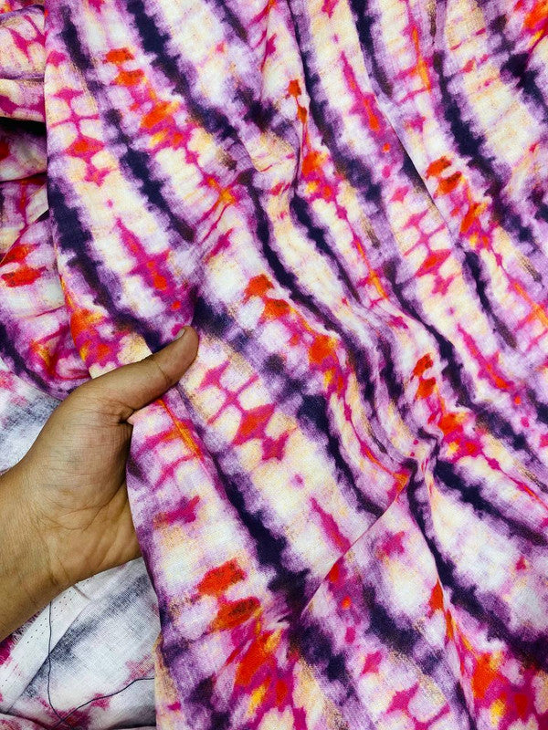 Most Premium Pure Double Cloth Cotton PRINTED FABRIC (Big WIDTH!!)