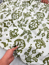 Most Premium BRANDED Pure Cotton Linen PRINTED FABRIC (Big WIDTH!!)