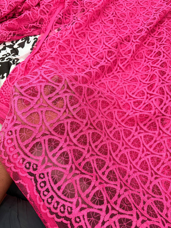 Most Premium Pure Imported Crosia FABRIC (Big WIDTH!!)
