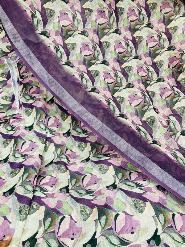 Most Pure Premium LINEN Cotton Suit (Shirt With Dupatta)