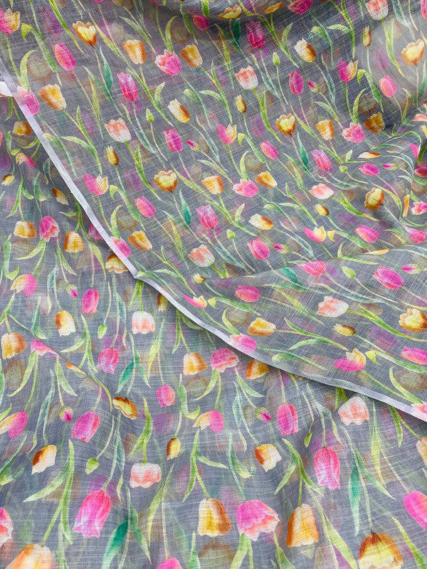 Most Pure Premium LINEN Cotton Suit (Shirt With Dupatta)