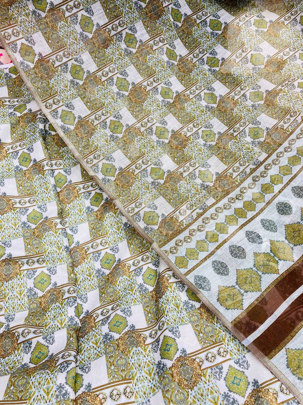Most Pure Premium LINEN Cotton Suit (Shirt With Dupatta)