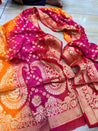 Premium Pure Khaddi Georgette Dupatta Bandhani