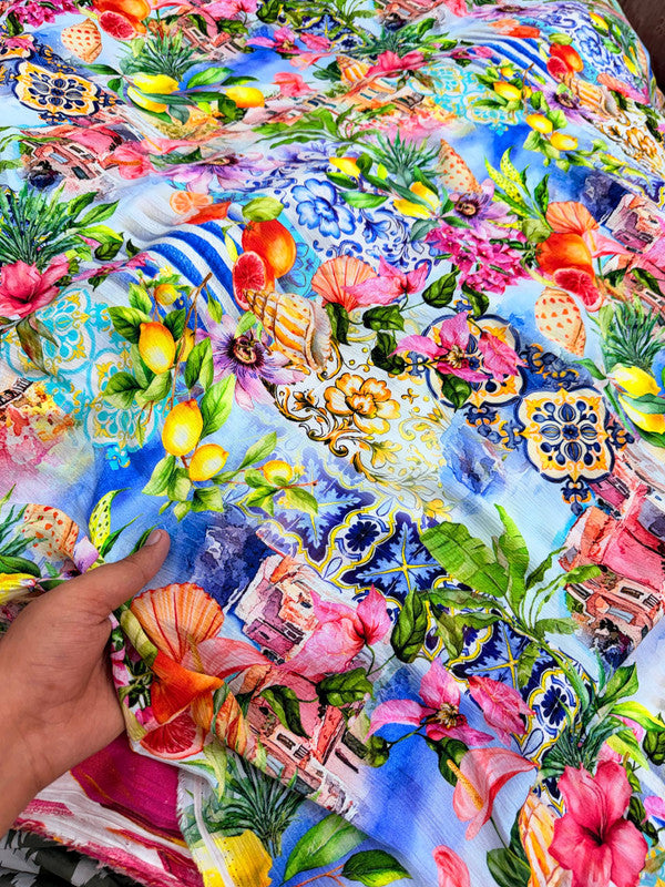 Most Premium Pure Cotton FABRIC PRINTED (Big WIDTH!!)