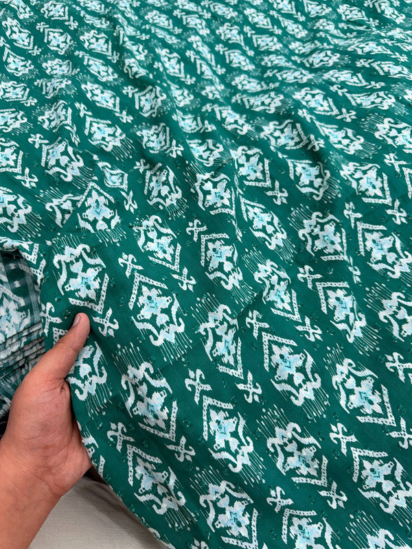 Most Premium Pure Cotton Dobby  FABRIC PRINTED (Big WIDTH!!)