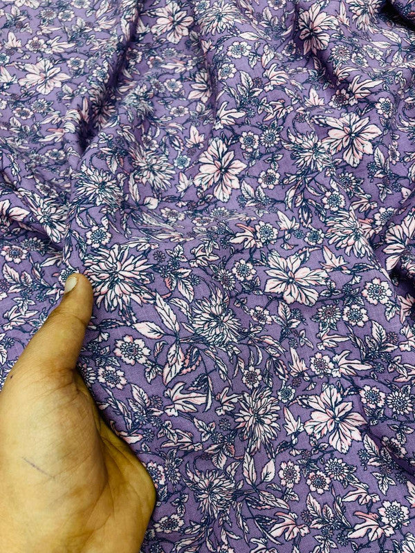 Most Premium BRANDED Pure Modal Cotton PRINTED FABRIC (Big WIDTH!!)