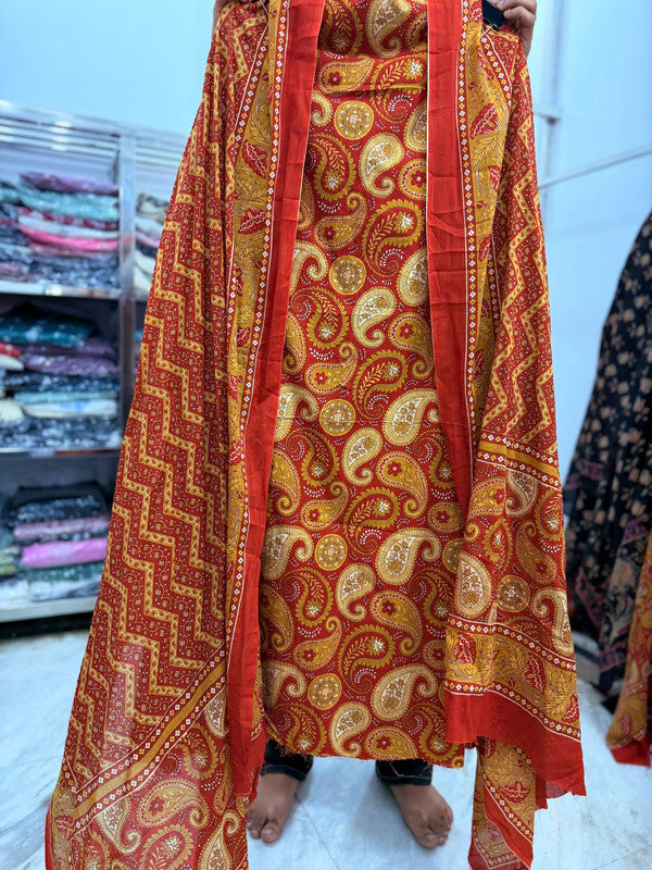 Premium BRANDED Pure Cotton PRINTED Suits (Complete Suit With Dupatta)