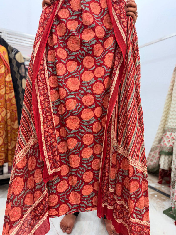 Premium BRANDED Pure Cotton PRINTED Suits (Complete Suit With Dupatta)