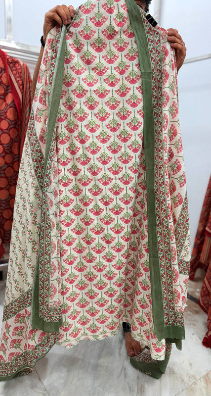 Premium BRANDED Pure Cotton PRINTED Suits (Complete Suit With Dupatta)