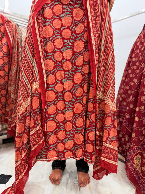Premium BRANDED Pure Cotton PRINTED Suits (Complete Suit With Dupatta)