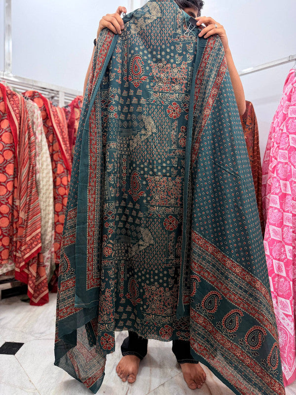 Premium BRANDED Pure Cotton PRINTED Suits (Complete Suit With Dupatta)