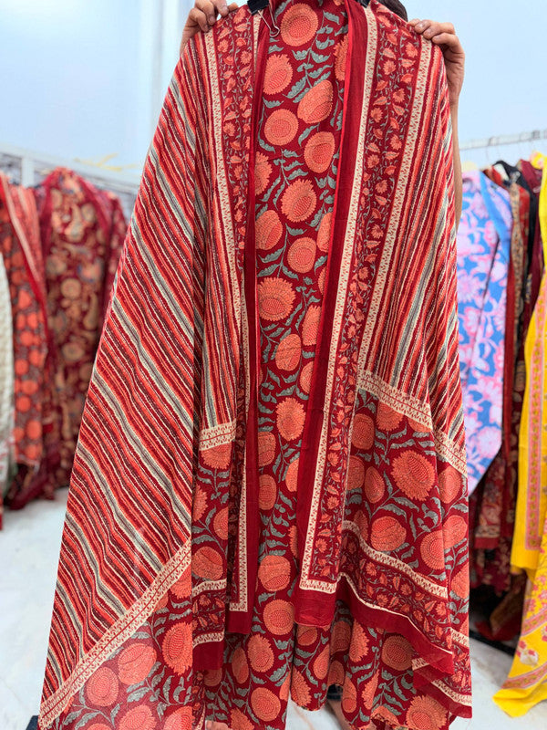 Premium BRANDED Pure Cotton PRINTED Suits (Complete Suit With Dupatta)