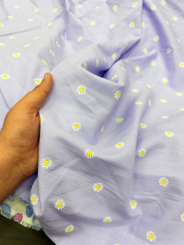 Most Premium Pure Modal Cotton Dobby  FABRIC PRINTED (Big WIDTH!!)